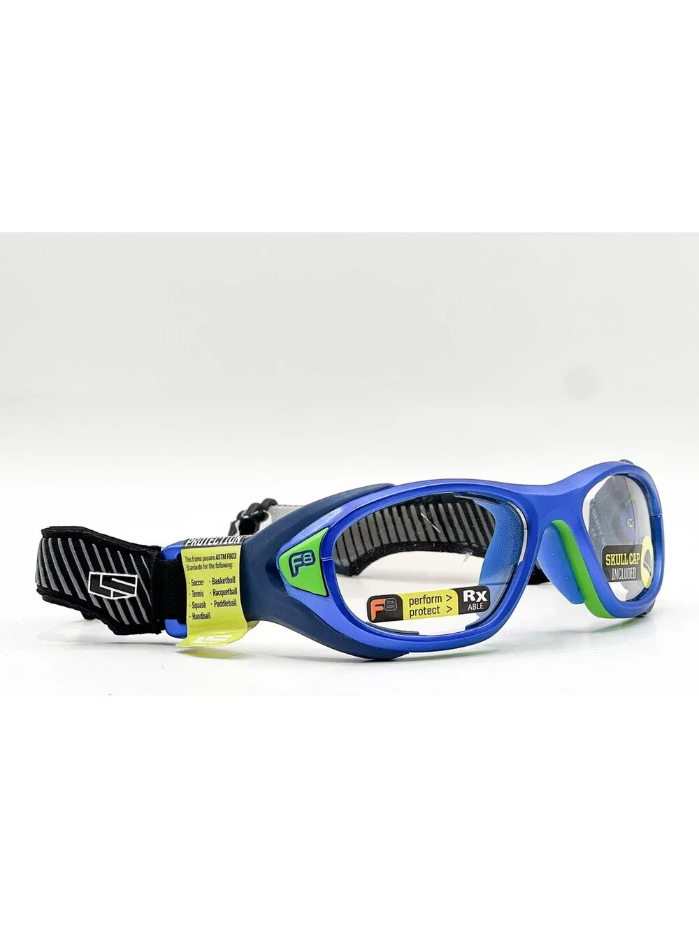Liberty Sport Helmet Spex Matte Electric Blue Sport Eyeglasses 49-18-00